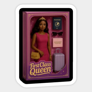 FirstClassQueen Doll Sticker